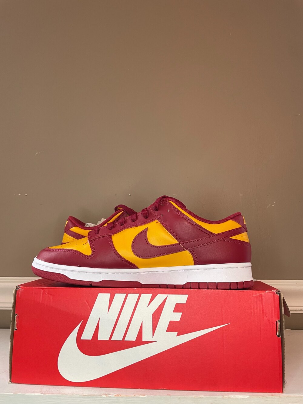 Nike Dunk Low Midas Gold Men's size 12 DD1391 701